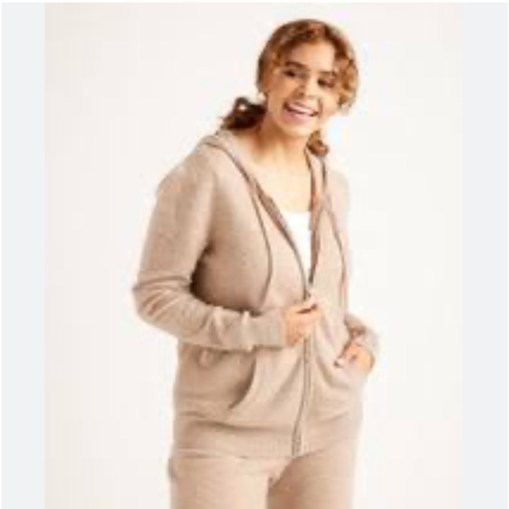 Calvin Klein Full Zip Softβ Fleece Hooded Jacket Size XXL